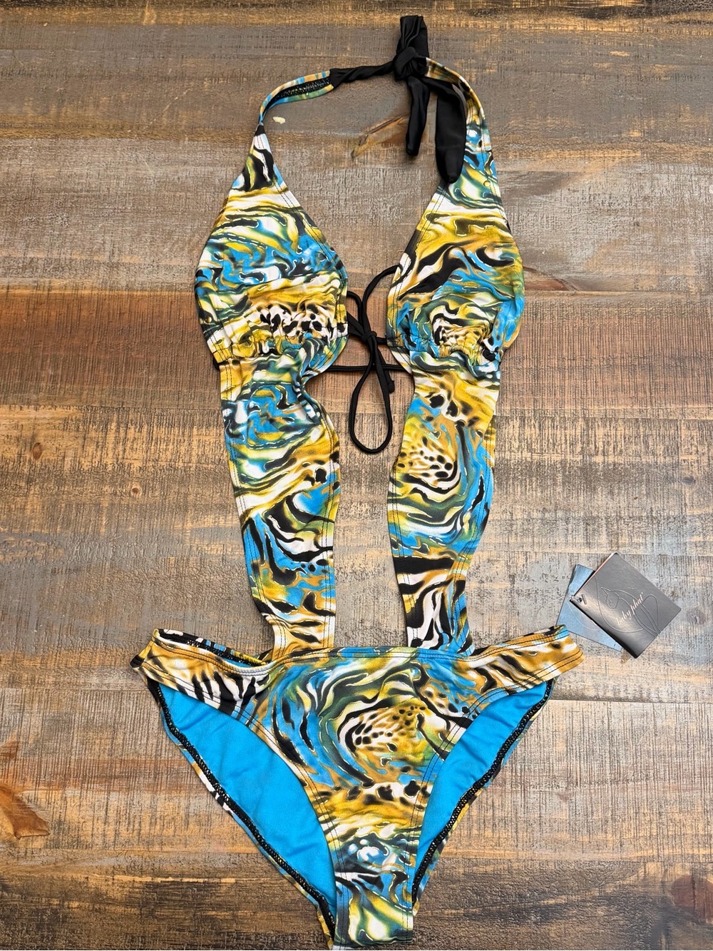 Y2K Baby Phat One Piece Monokini swimsuit NWT